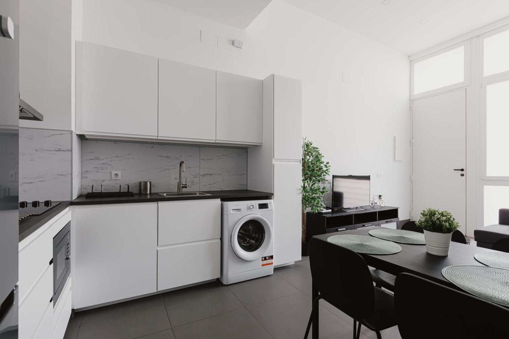 Quiet Terrace In Triana Close To The River
